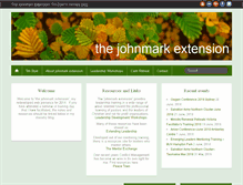 Tablet Screenshot of johnmark.net.au